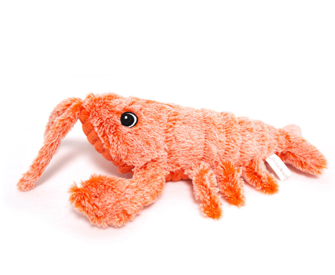 Electric Jumping Shrimp Usb Charging Lobster Cat Toy-3