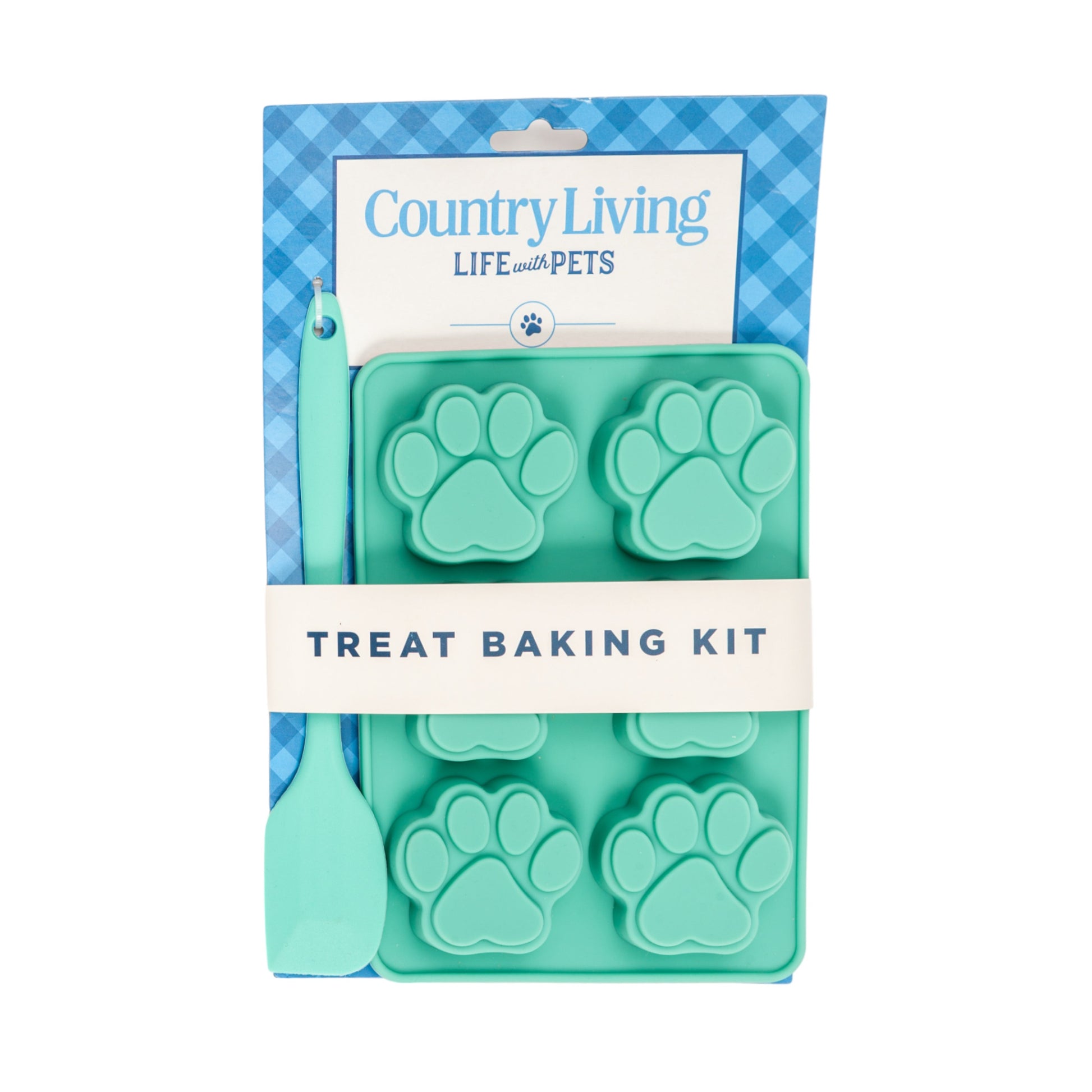 Country Living 3-Piece Silicone Dog Treat Baking Kit ( 6-Pack on Clip Strip)-2