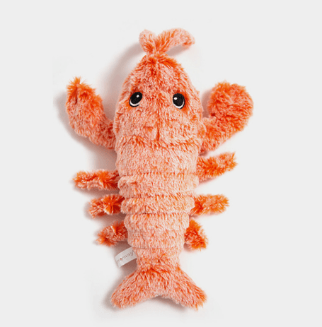 Electric Jumping Shrimp Usb Charging Lobster Cat Toy-7