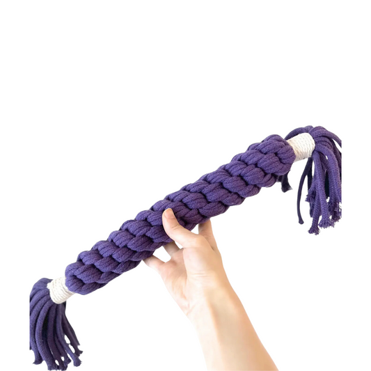 Luxury Handmade Macrame Large Purple Candy-0