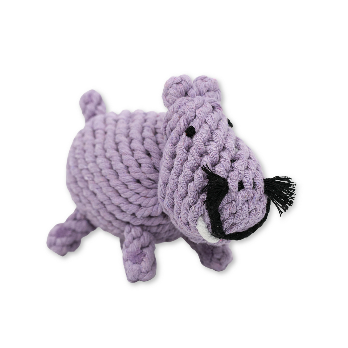 Pippa the Hippo Rope Toy-0