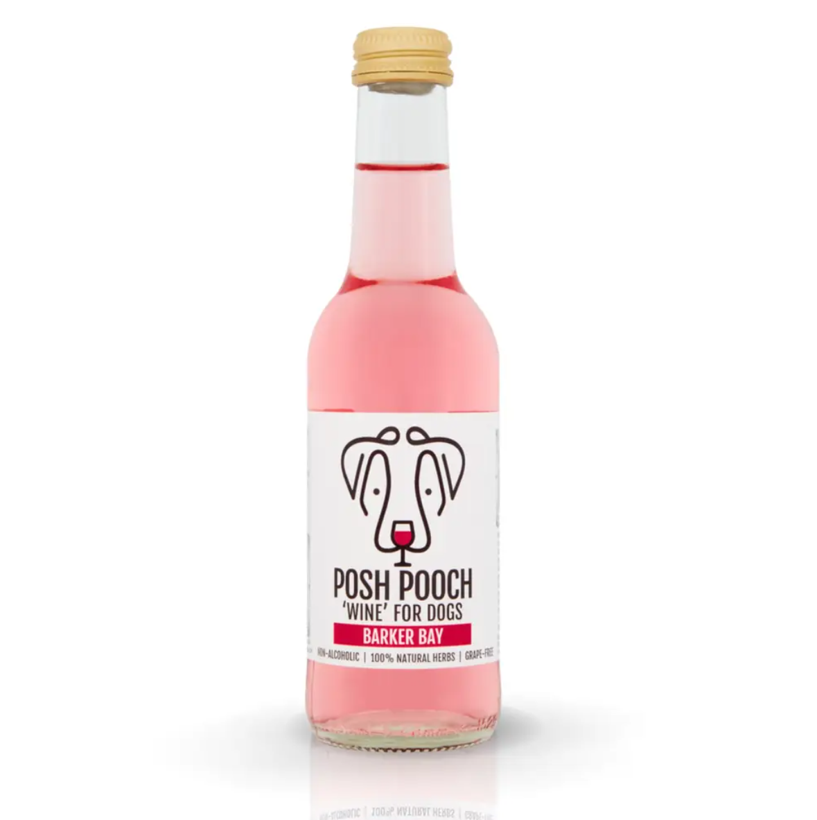 Premium Posh Pooch Dog Wine - Non Alcoholic - (Case of 12)-1