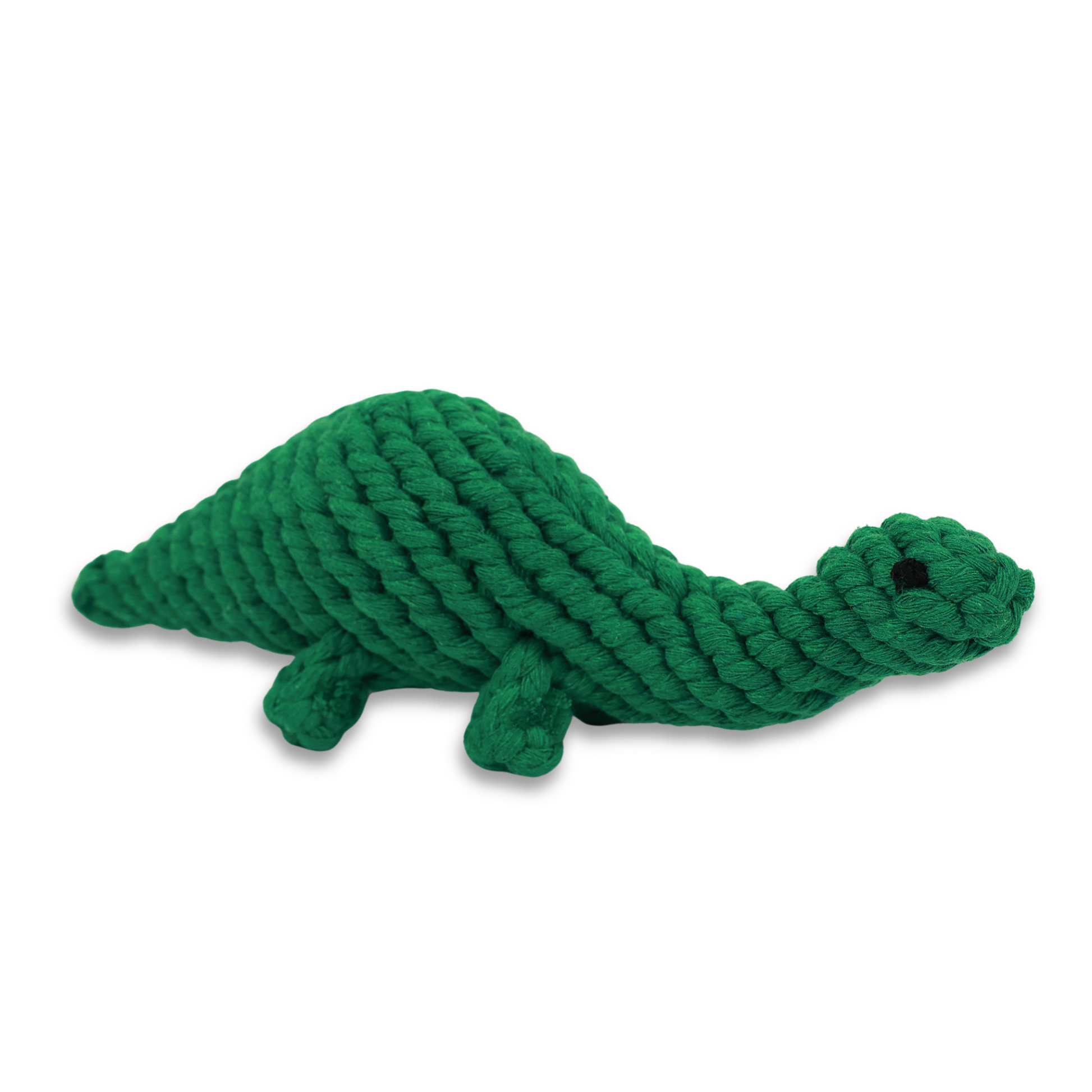 Rex the Green Dinosaur Rope Toy-0