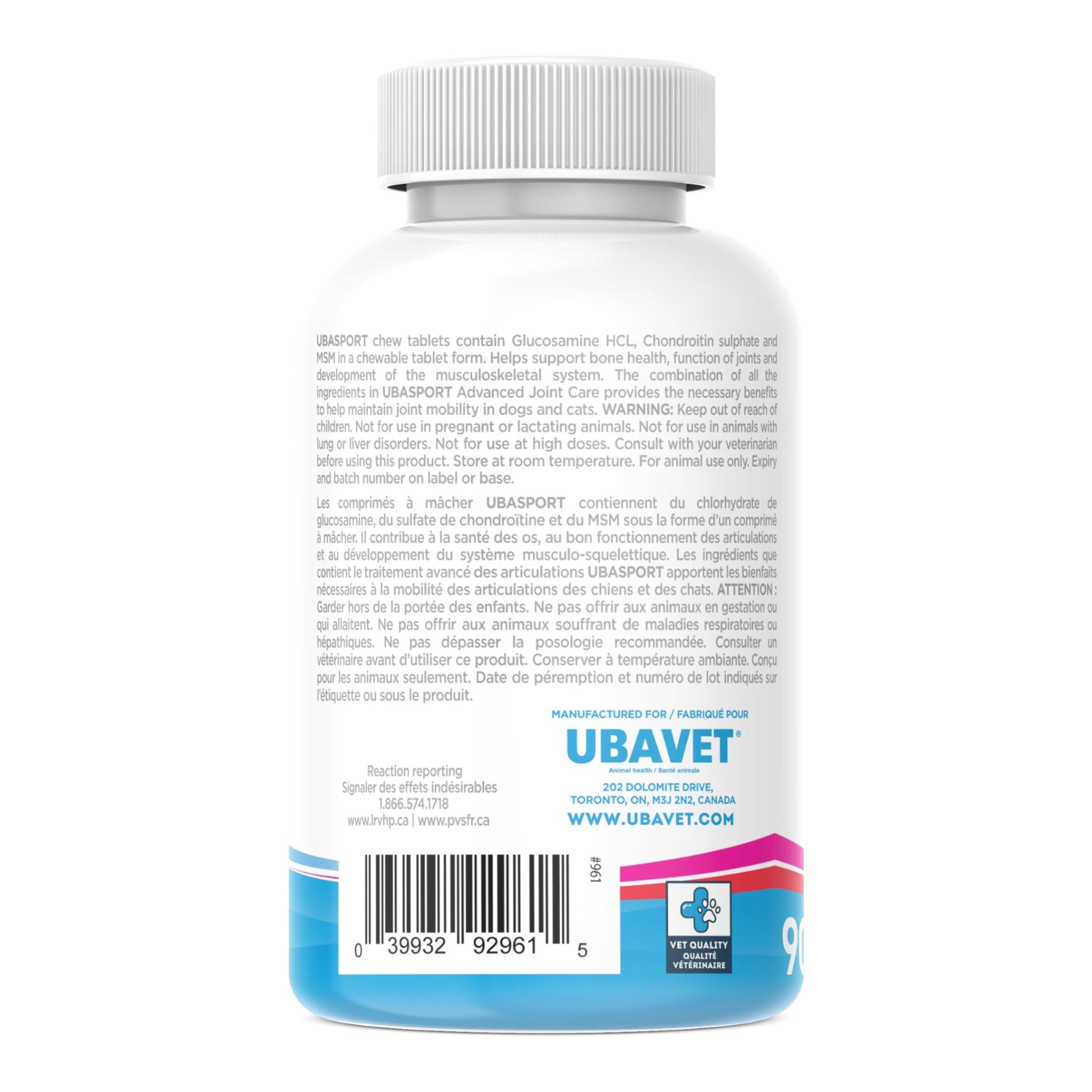 UBAVET UBASPORT Advanced Joint Care Tablets for Dogs & Cats-1