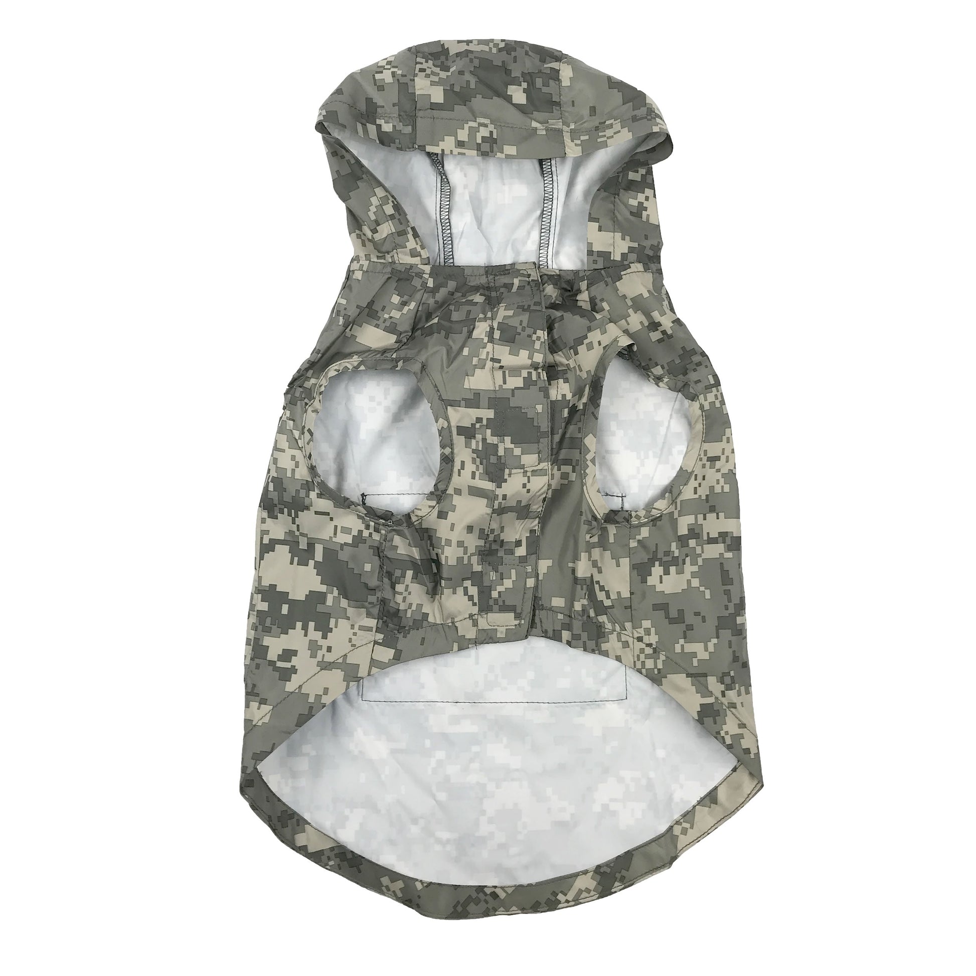 US Army Packable Dog Raincoat - Camo-2