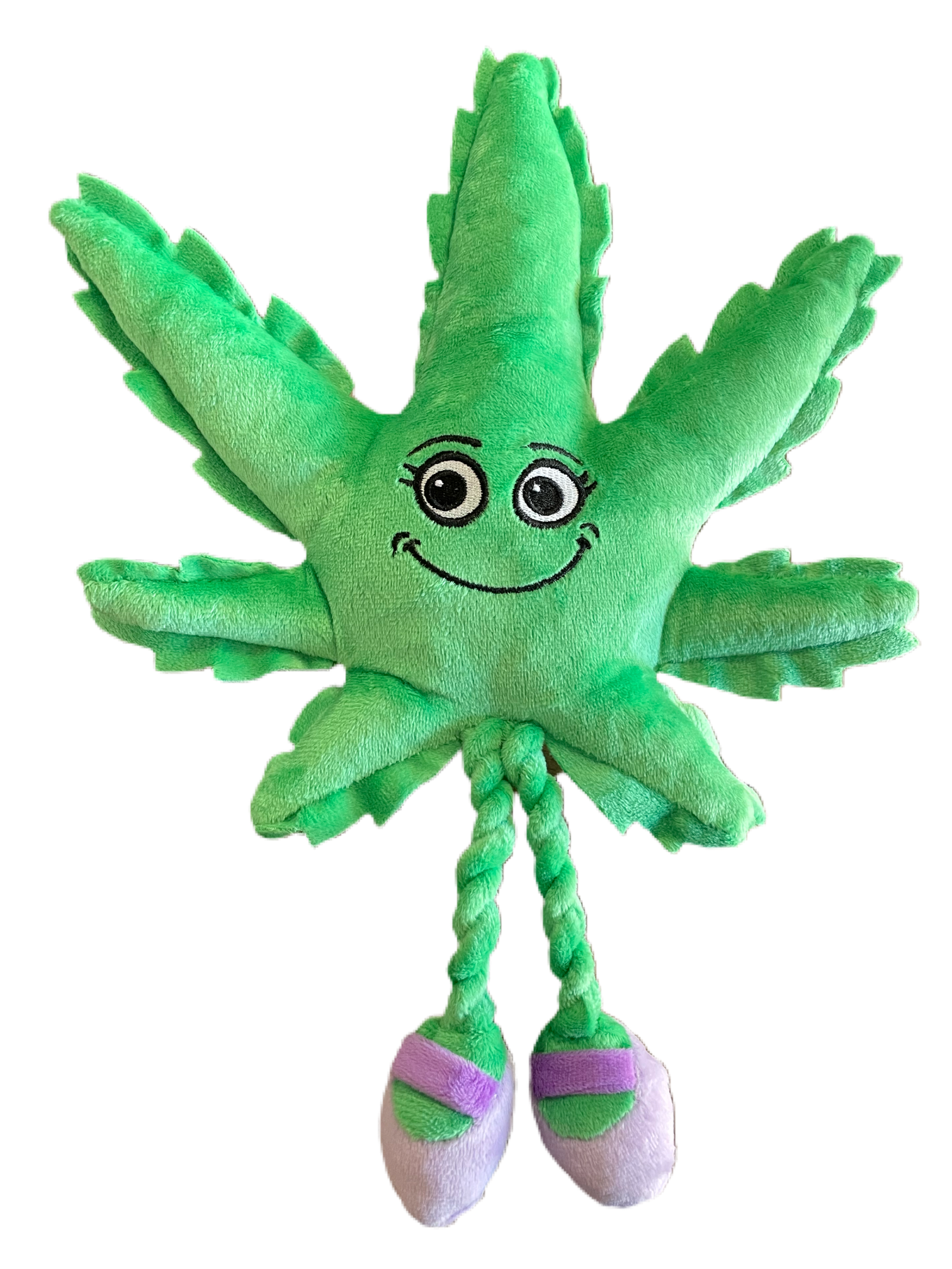 Mary Jane the Weed Leaf 420 Dog Toy-1