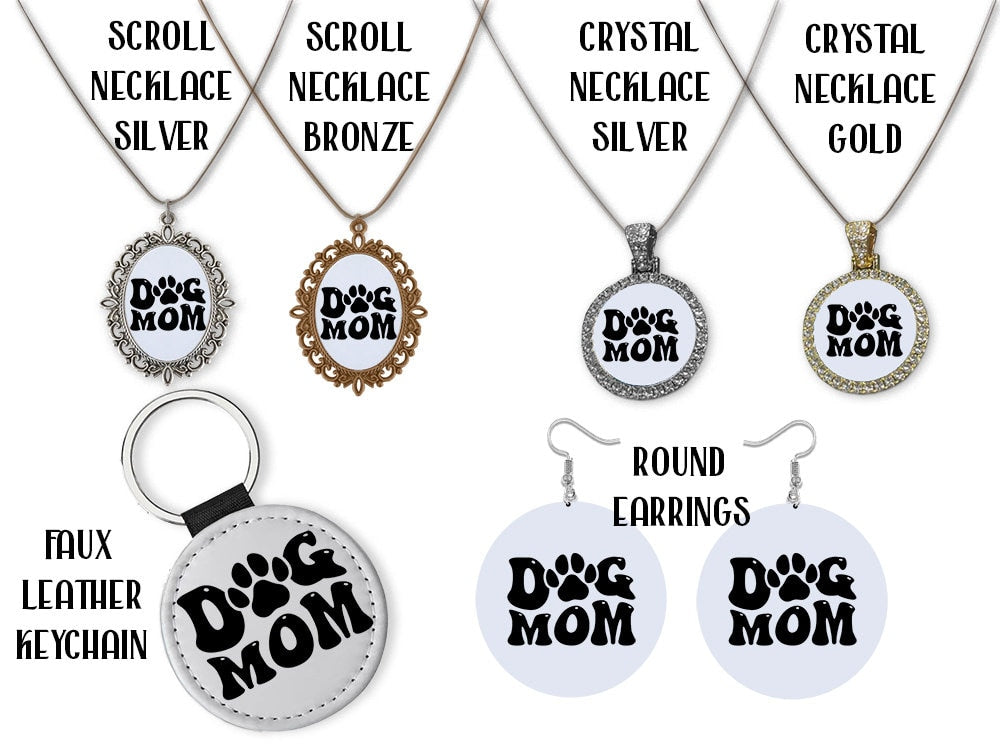 Pit Bull Jewelry - Stained Glass Style Necklaces, Earrings and more!-1