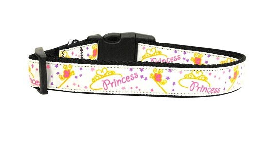 Pet Dog & Cat Nylon Collar or Leash, "Princess"-2